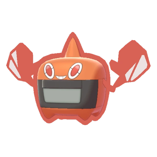 Rotom Heat, Front, in Sword & Shield: The Crown Tundra