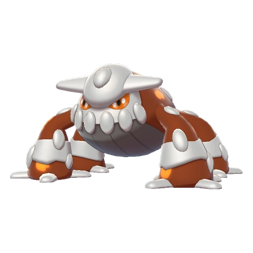 Heatran, Front, in Sword & Shield: The Crown Tundra