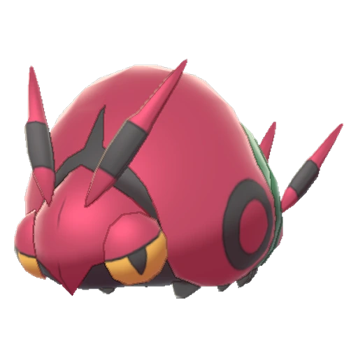 Venipede, Front, in Sword & Shield: The Isle of Armor