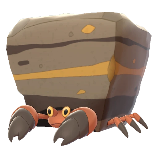 Crustle, Front, in Sword & Shield: The Crown Tundra