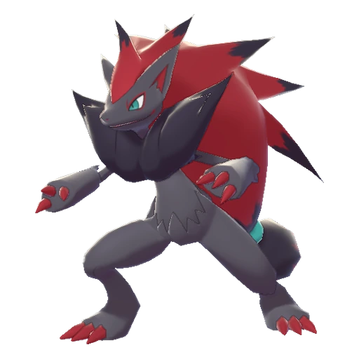 Zoroark, Front, in Sword & Shield: The Isle of Armor