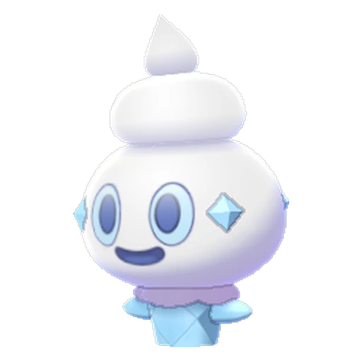 Vanillite, Front, in Sword & Shield