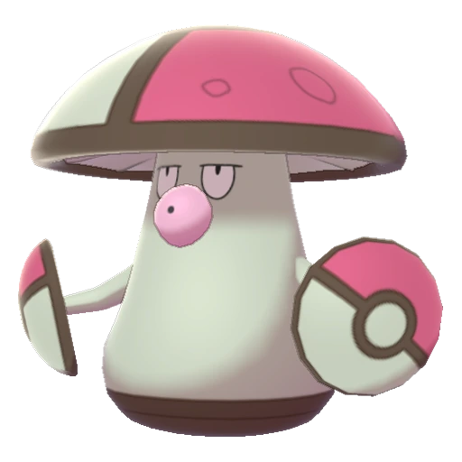 Amoonguss, Front, in Sword & Shield: The Isle of Armor