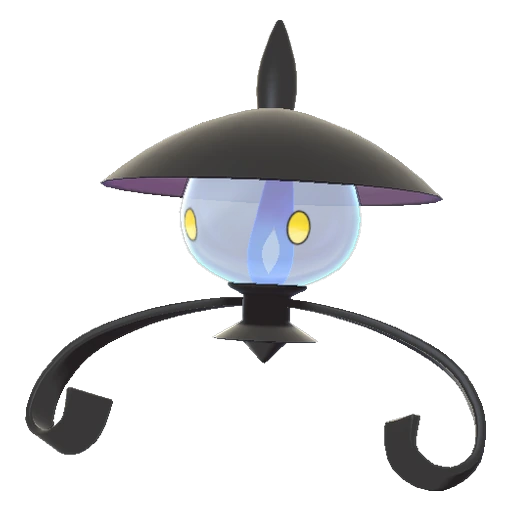 Lampent, Front, in Sword & Shield: The Crown Tundra