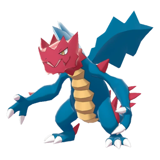 Druddigon, Front, in Sword & Shield: The Crown Tundra