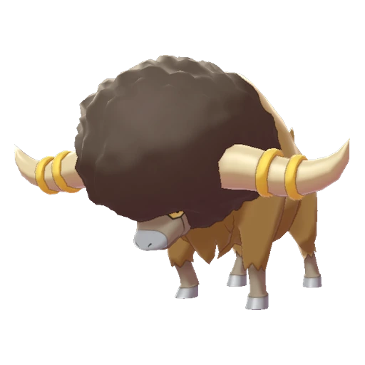 Bouffalant, Front, in Sword & Shield: The Crown Tundra