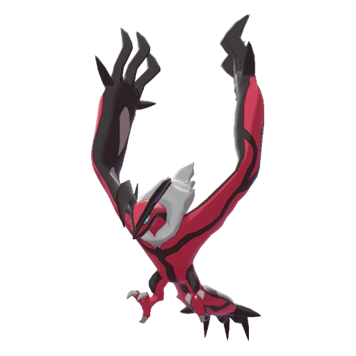 Yveltal, Front, in Sword & Shield