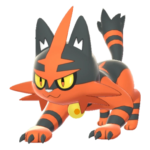 Torracat, Front, in Sword & Shield: The Isle of Armor