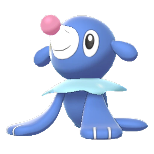 Popplio, Front, in Sword & Shield: The Isle of Armor