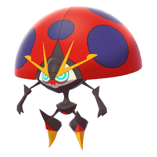 Orbeetle, Front, in Sword & Shield: The Crown Tundra