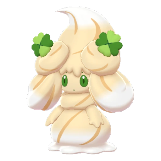 Alcremie Caramel Swirl Clover in Sword & Shield