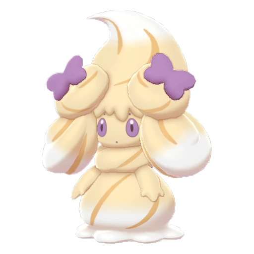 Alcremie Caramel Swirl Ribbon, Front, in Sword & Shield: The Crown Tundra