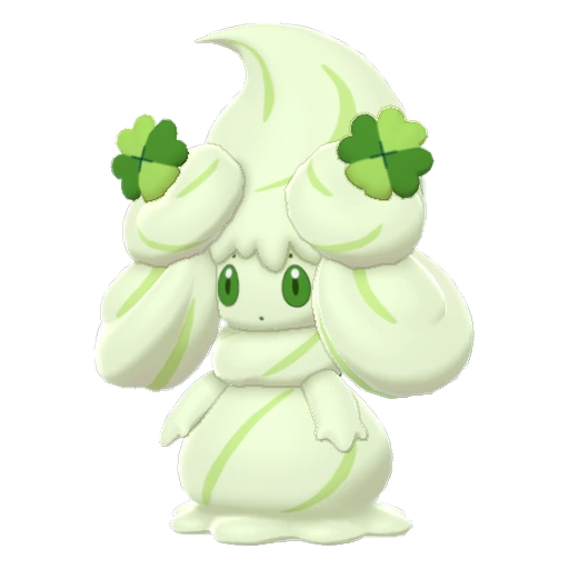 Alcremie Matcha Cream Clover in Sword & Shield