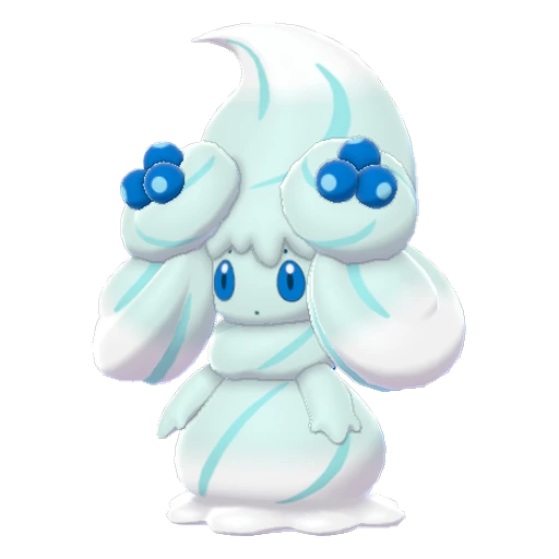 Alcremie Mint Cream Berry, Front, in Sword & Shield: The Crown Tundra