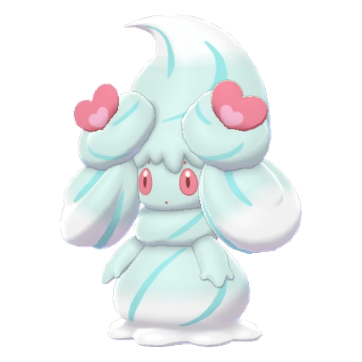Alcremie Mint Cream Love, Front, in Sword & Shield: The Crown Tundra
