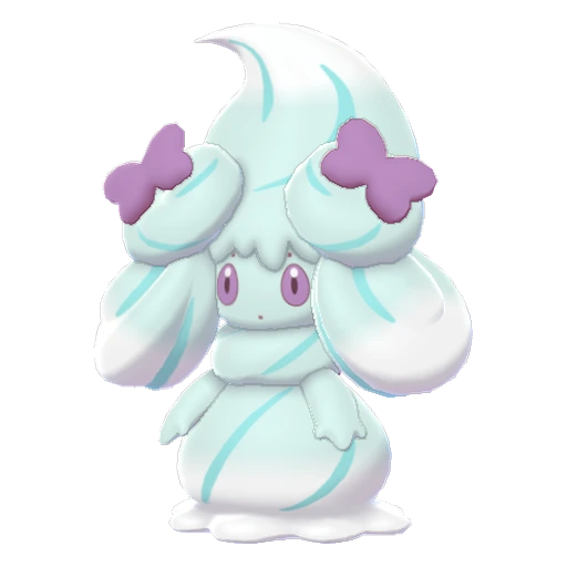 Alcremie Mint Cream Ribbon, Front, in Sword & Shield: The Crown Tundra