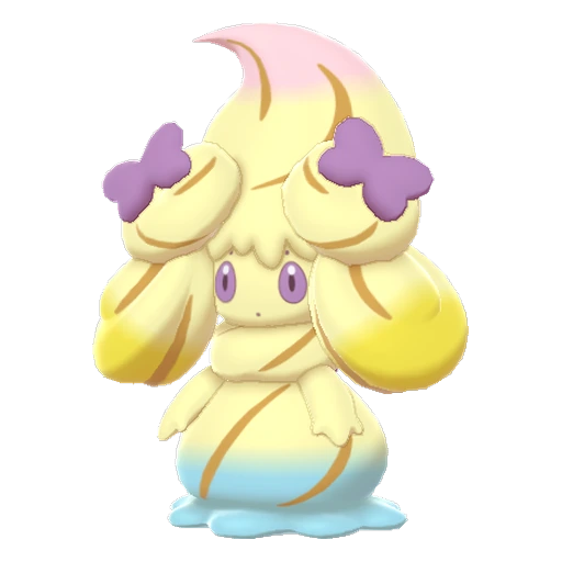 Alcremie Rainbow Swirl Ribbon in Sword & Shield