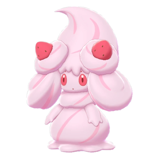 Alcremie Ruby Cream Strawberry, Front, in Sword & Shield