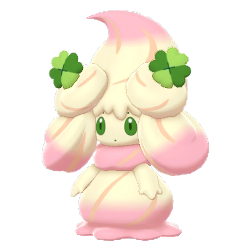 Alcremie Ruby Swirl Clover in Sword & Shield