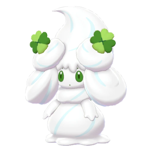 Alcremie Salted Cream Clover in Sword & Shield