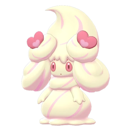 Alcremie Vanilla Cream Love, Front, in Sword & Shield: The Crown Tundra