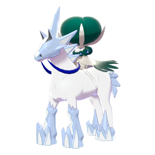 Calyrex Ice Rider, Front, in Sword & Shield