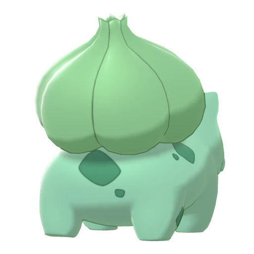 Bulbasaur, Back, in Sword & Shield: The Isle of Armor