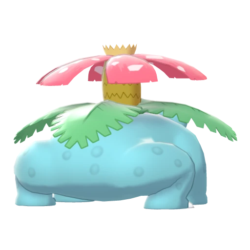 Venusaur, Back, in Sword & Shield: The Isle of Armor
