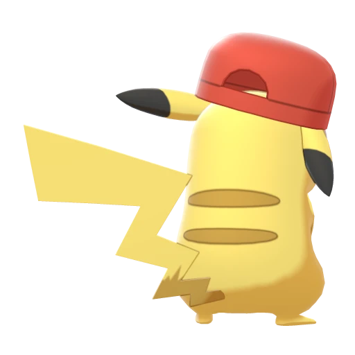 Pikachu Kalos Cap, Back, in Sword & Shield