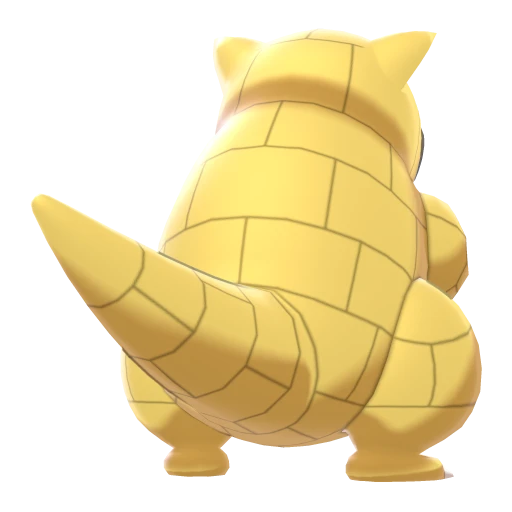 Sandshrew, Back, in Sword & Shield: The Isle of Armor