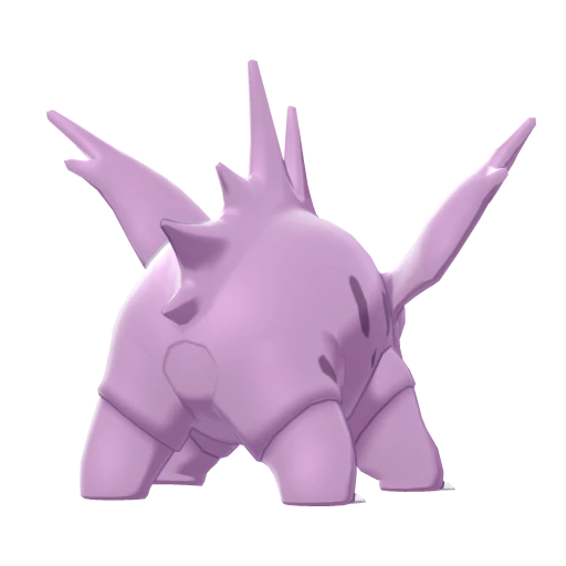 Nidorino, Back, in Sword & Shield: The Crown Tundra