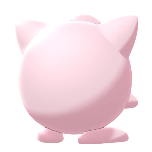 Jigglypuff, Back, in Sword & Shield: The Crown Tundra