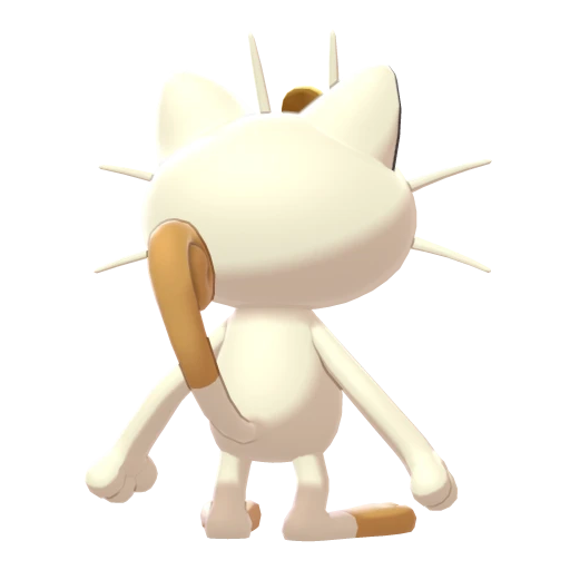 Meowth, Back, in Sword & Shield: The Isle of Armor