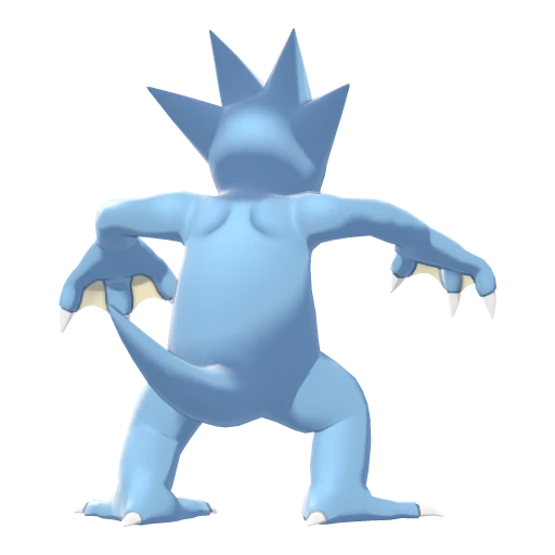 Golduck, Back, in Sword & Shield: The Isle of Armor