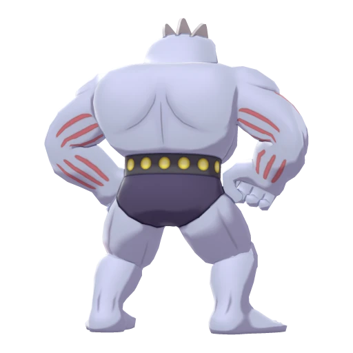 Machoke, Back, in Sword & Shield: The Crown Tundra