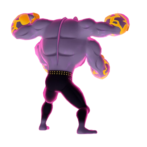 Machamp Gigantamax, Back, in Sword & Shield: The Crown Tundra