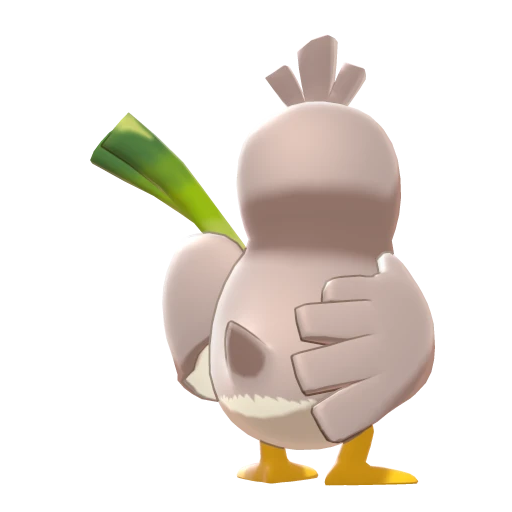 Farfetch'd, Back, in Sword & Shield: The Isle of Armor