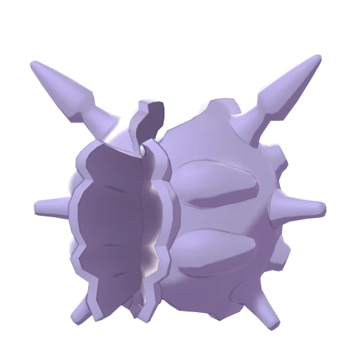 Cloyster, Back, in Sword & Shield: The Isle of Armor