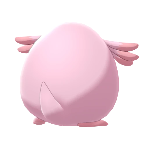 Chansey, Back, in Sword & Shield: The Isle of Armor