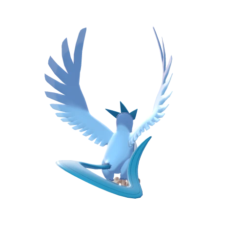 Articuno, Back, in Sword & Shield