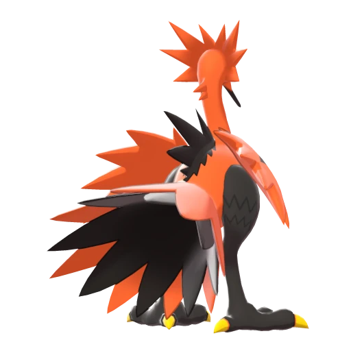 Zapdos Galarian, Back, in Sword & Shield: The Crown Tundra