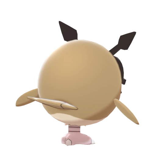 Hoothoot, Back, in Sword & Shield: The Isle of Armor