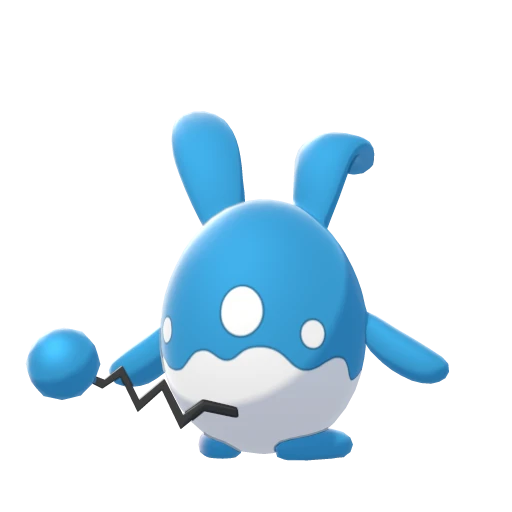 Azumarill, Back, in Sword & Shield: The Isle of Armor