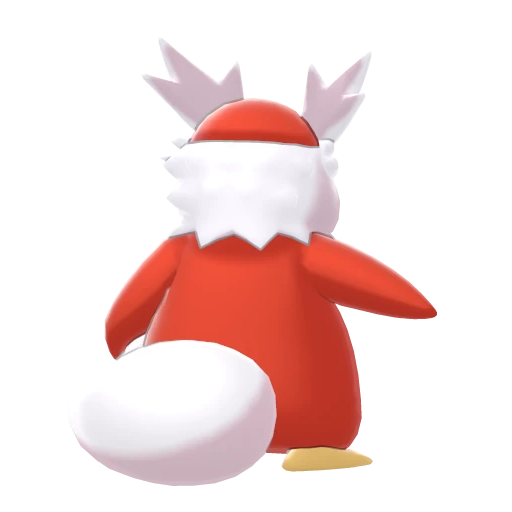 Delibird, Back, in Sword & Shield: The Crown Tundra