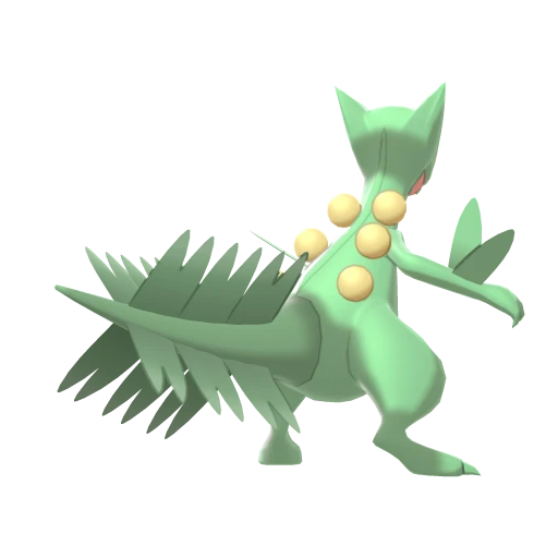 Sceptile, Back, in Sword & Shield: The Crown Tundra