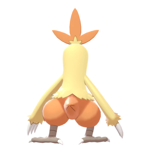 Combusken, Back, in Sword & Shield: The Crown Tundra