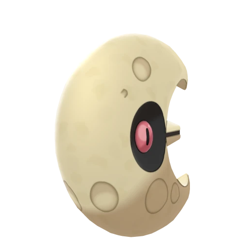 Lunatone, Back, in Sword & Shield