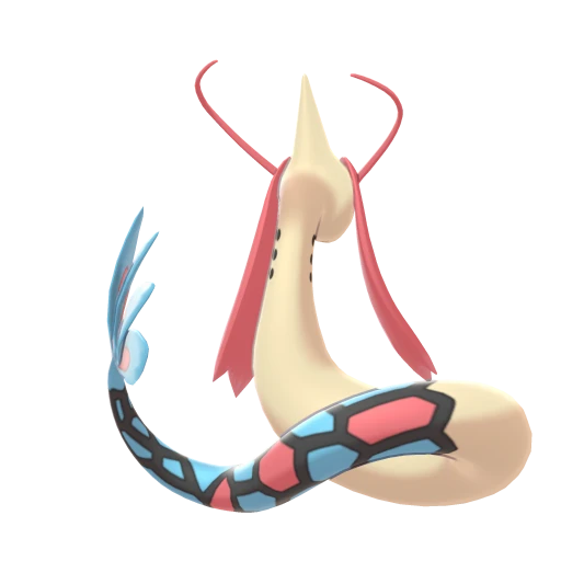 Milotic, Back, in Sword & Shield: The Crown Tundra
