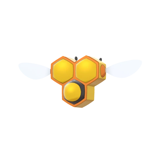 Combee, Back, in Sword & Shield: The Isle of Armor