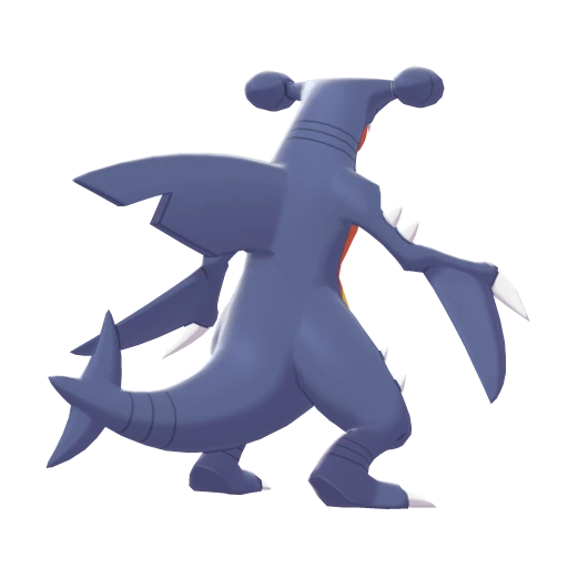 Garchomp, Back, in Sword & Shield